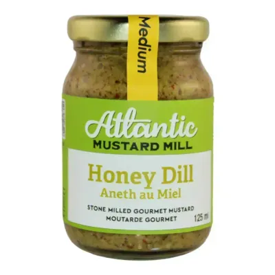 Honey Dill Mustard- Atlantic Mustard Mill Honey Dill Mustard- Atlantic Mustard Mill