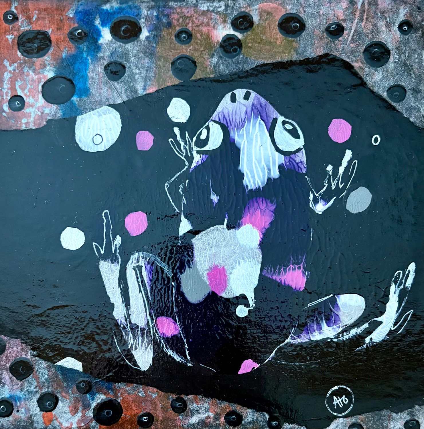 Peep (Art blob series) - Andrea Pottyondy