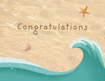 Congratulations Wave Card - MITM