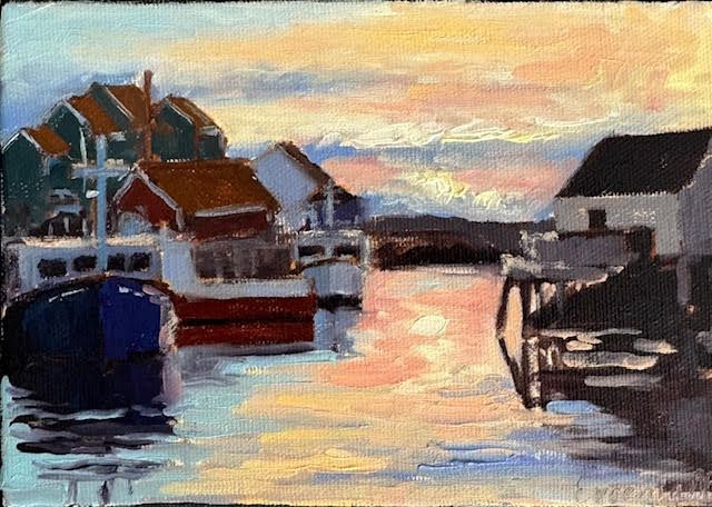 Peggy's Cove Sunset - Evgenia Makogon