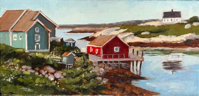 Fishing Village - Evgenia Makogon