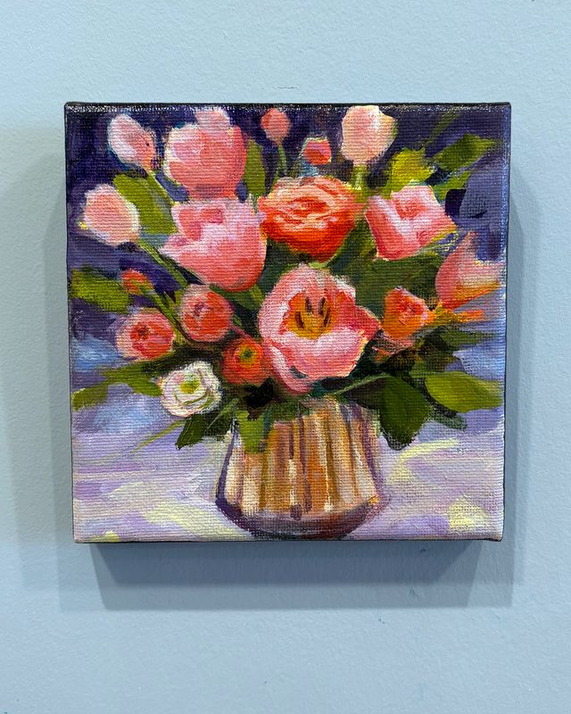 Pink Arrangement - Sheila Harnish Pink Arrangement - Sheila Harnish