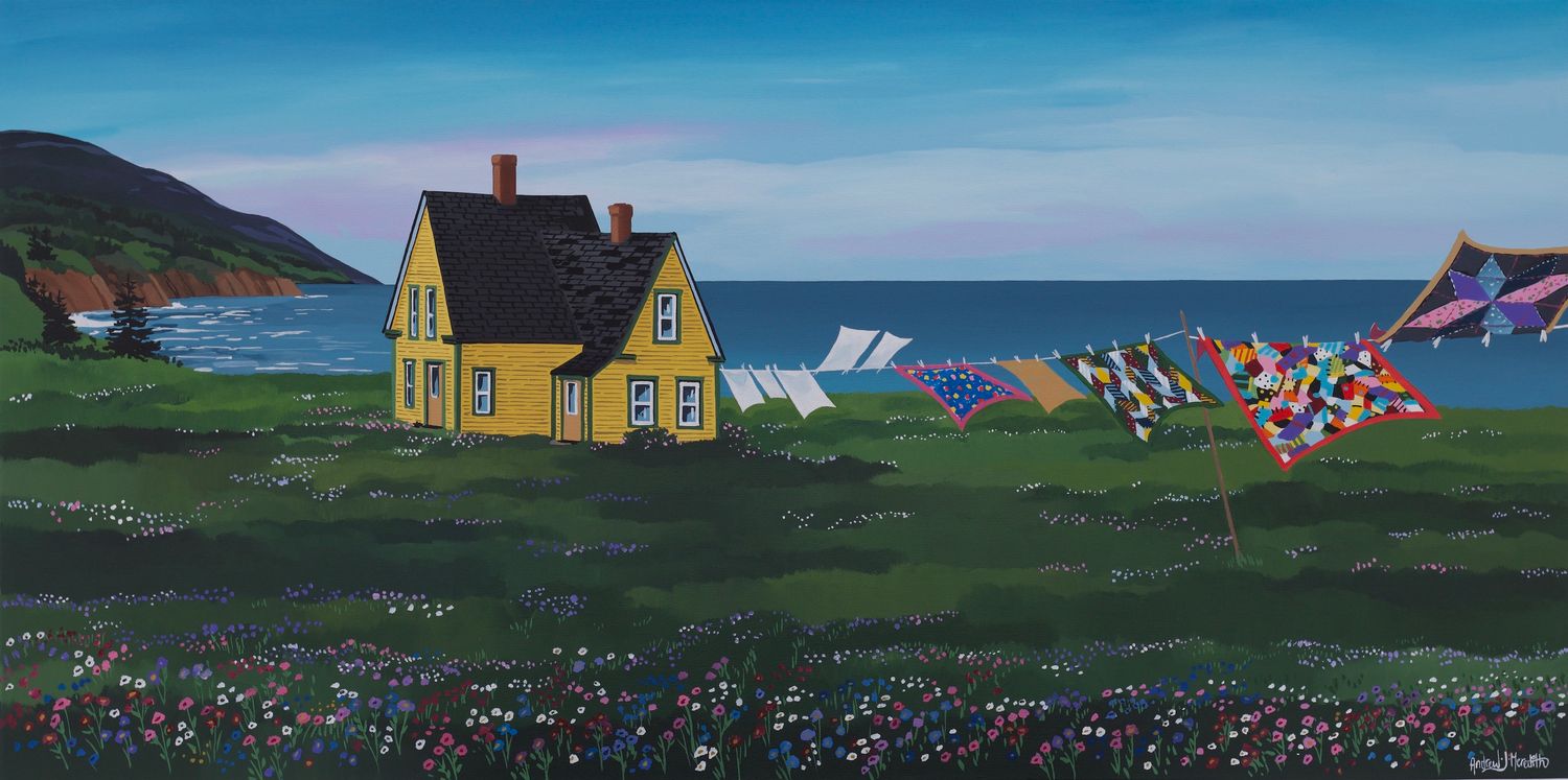 Colours In The Wind 24 x 48 - Andrew Meredith