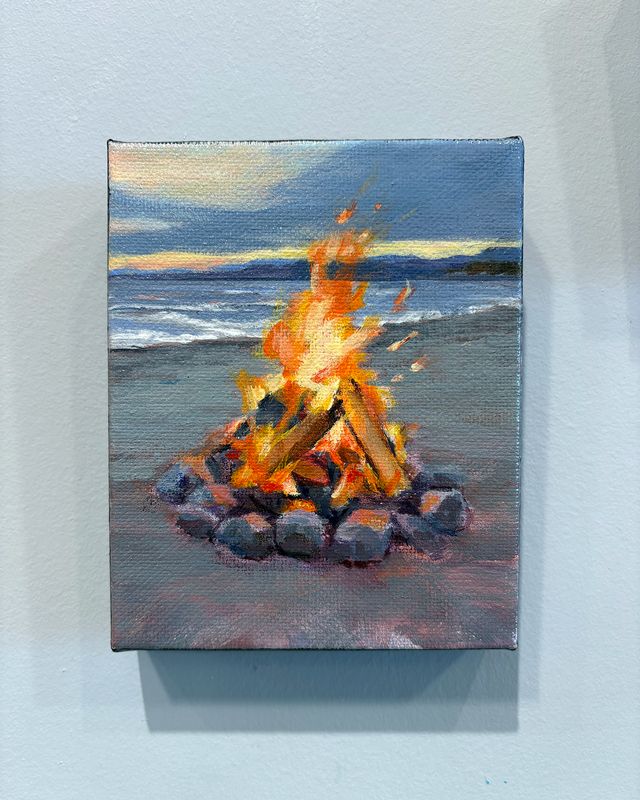 Crackling Campfire - Sheila Harnish Crackling Campfire - Sheila Harnish