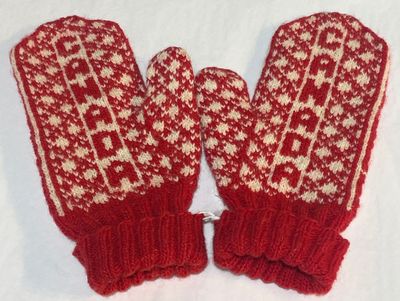 Canada Mitts - Wool - Mama Bear Canada Mitts - Wool - Mama Bear