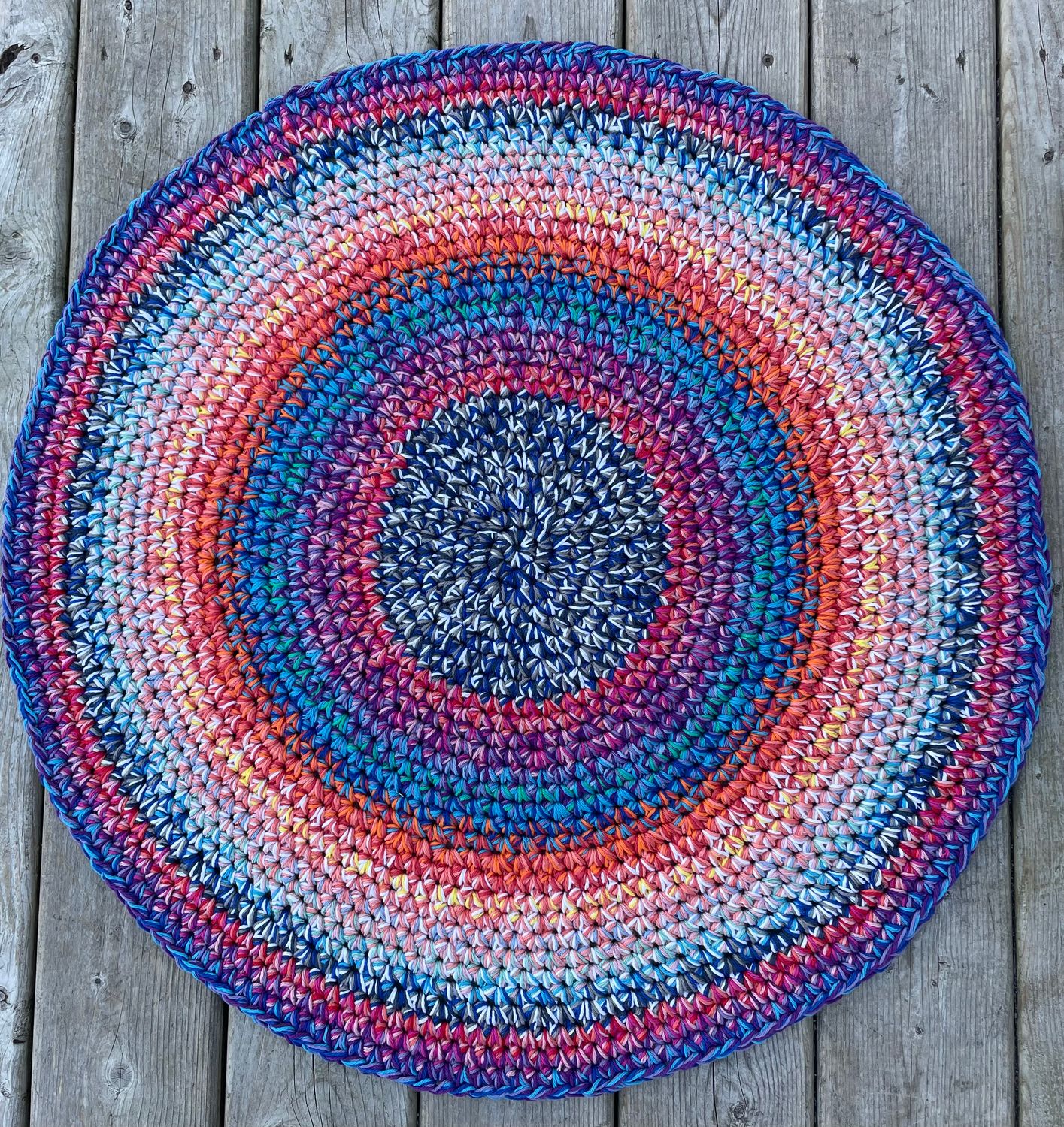 Cotton Rugs - Prpl/Blu - Rugz &amp; Basketz