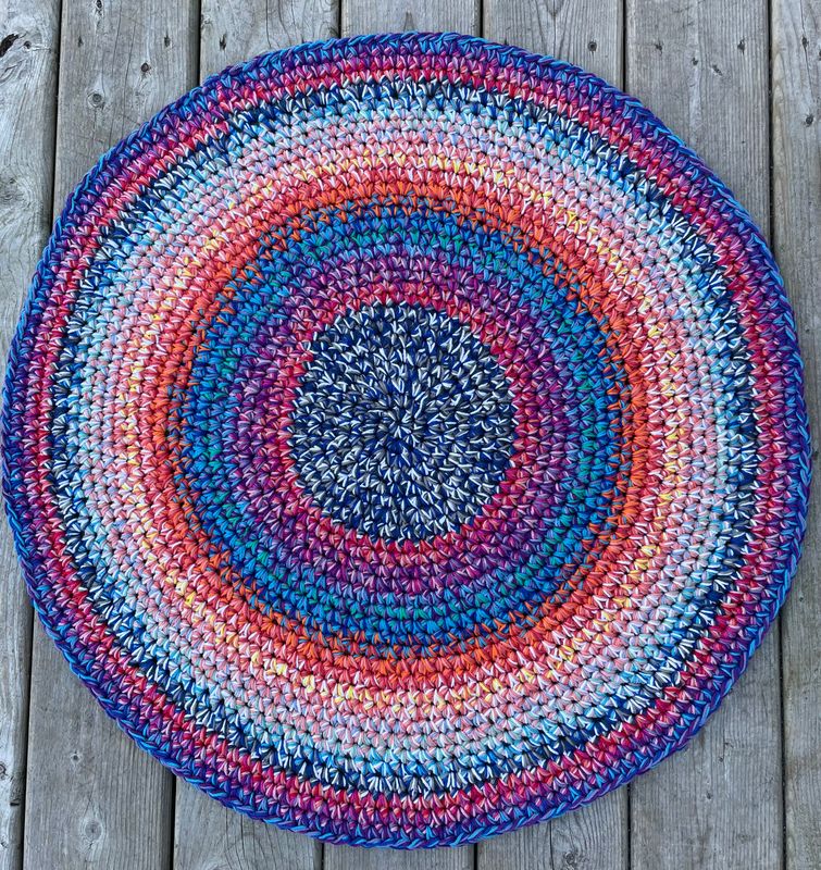 Cotton Rugs - Prpl/Blu - Rugz &amp; Basketz