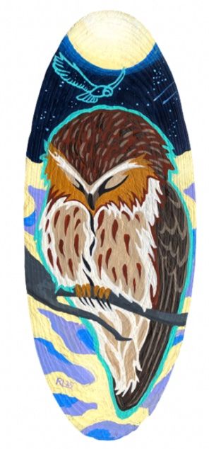 Baby Owl Small Print - Renee Laprise Baby Owl Small Print - Renee Laprise