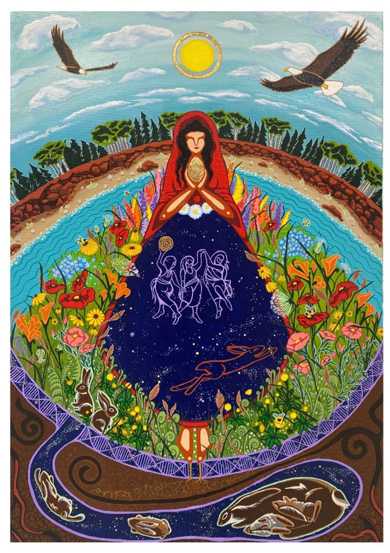 The Keeper of The Golden Seed Medium Print - Renee Laprise The Keeper of The Golden Seed Medium Print - Renee Laprise