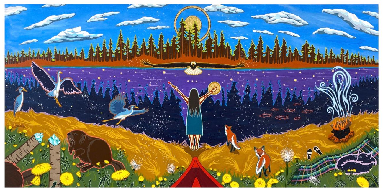 A Song for The River Spirit Large Print - Renee Laprise A Song for The River Spirit Large Print - Renee Laprise