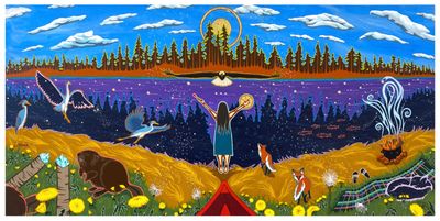A Song for The River Spirit Large Print - Renee Laprise A Song for The River Spirit Large Print - Renee Laprise