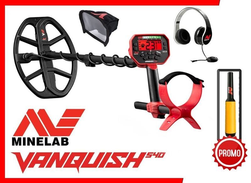Pack MINELAB Vanquish 540 + Pointer Pack MINELAB Vanquish 540 + Pointer