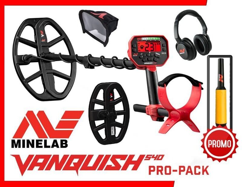 Pack MINELAB Vanquish 540 Pro Pack + Pointer Pack MINELAB Vanquish 540 Pro Pack + Pointer