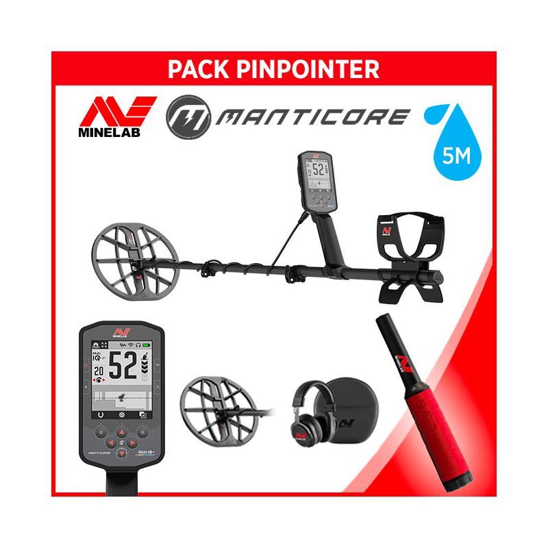 MINELAB Manticore + Pro Find 40 MINELAB Manticore + Pro Find 40