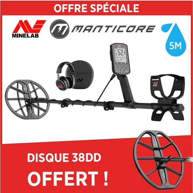 MINELAB Manticore + DD38