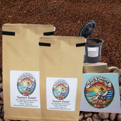 Sunset Roast   Regular Whole Bean  Our Dark Roast (2Bags)
