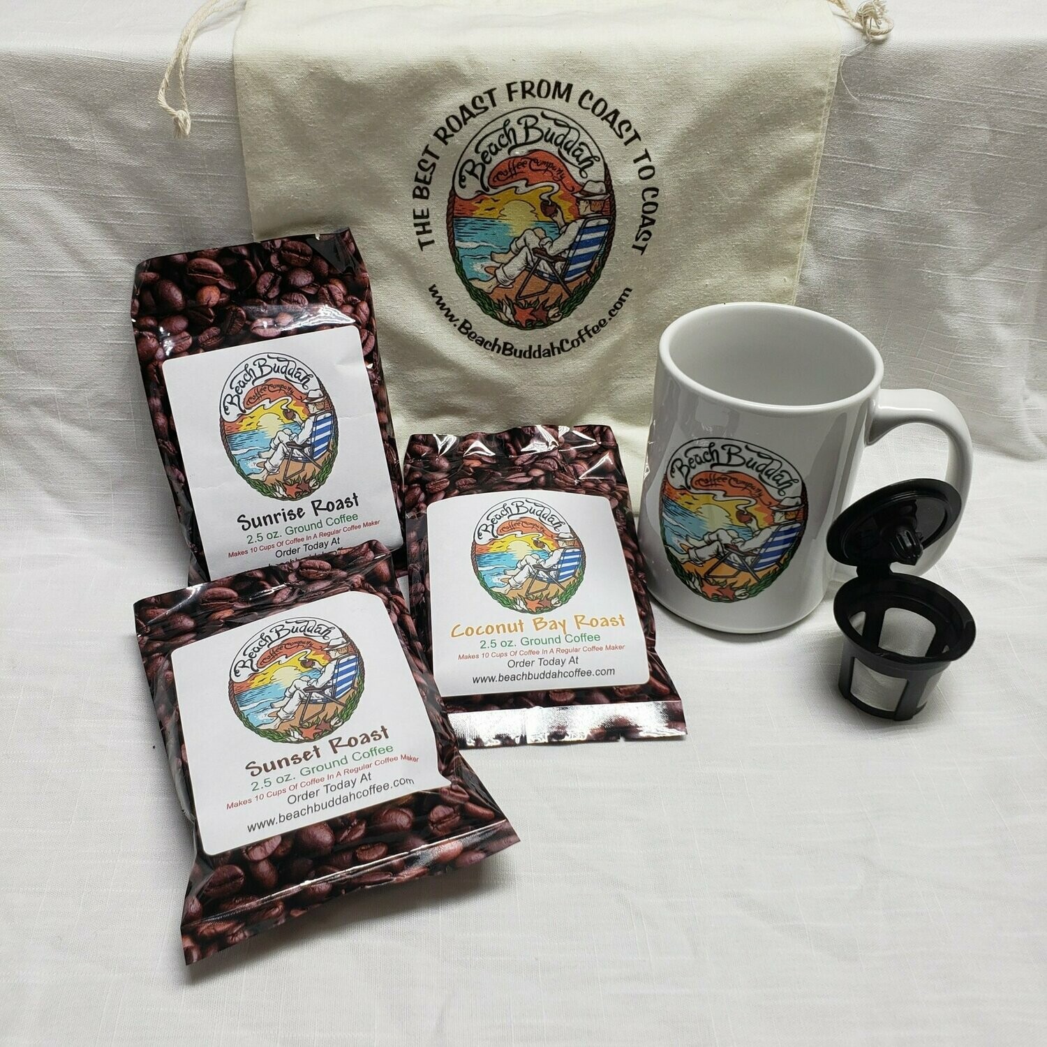 Beach Buddah Sample Pack #1  The Easy Way To Try All Of Our Roasts