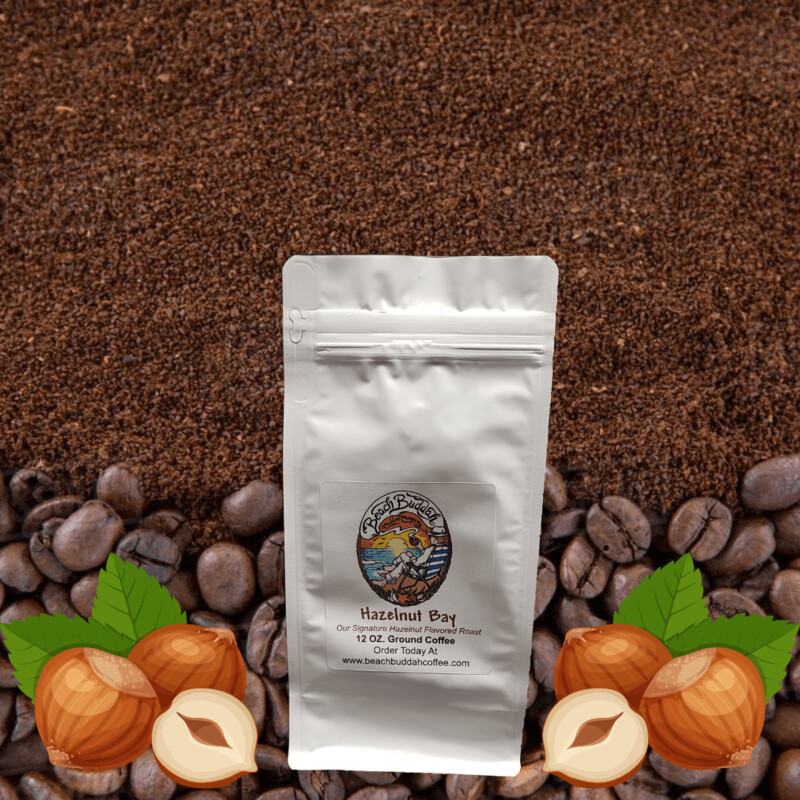 Hazelnut Bay Ground Our Hazelnut Flavored Roast (1Bag)