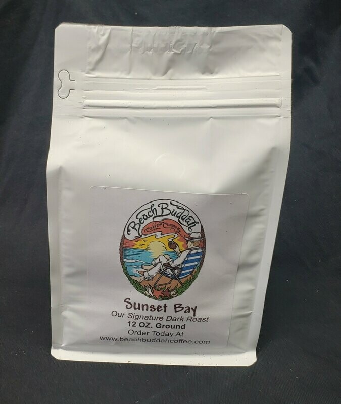 Sunset Bay Ground  Our Dark Roast Blend  (1Bag)