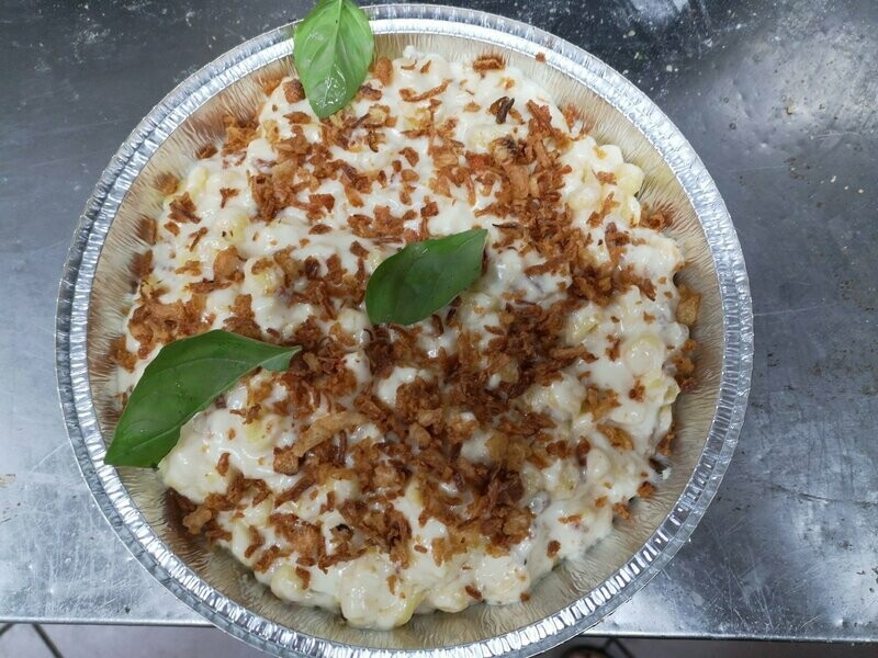 Spätzle in Rahmsoße