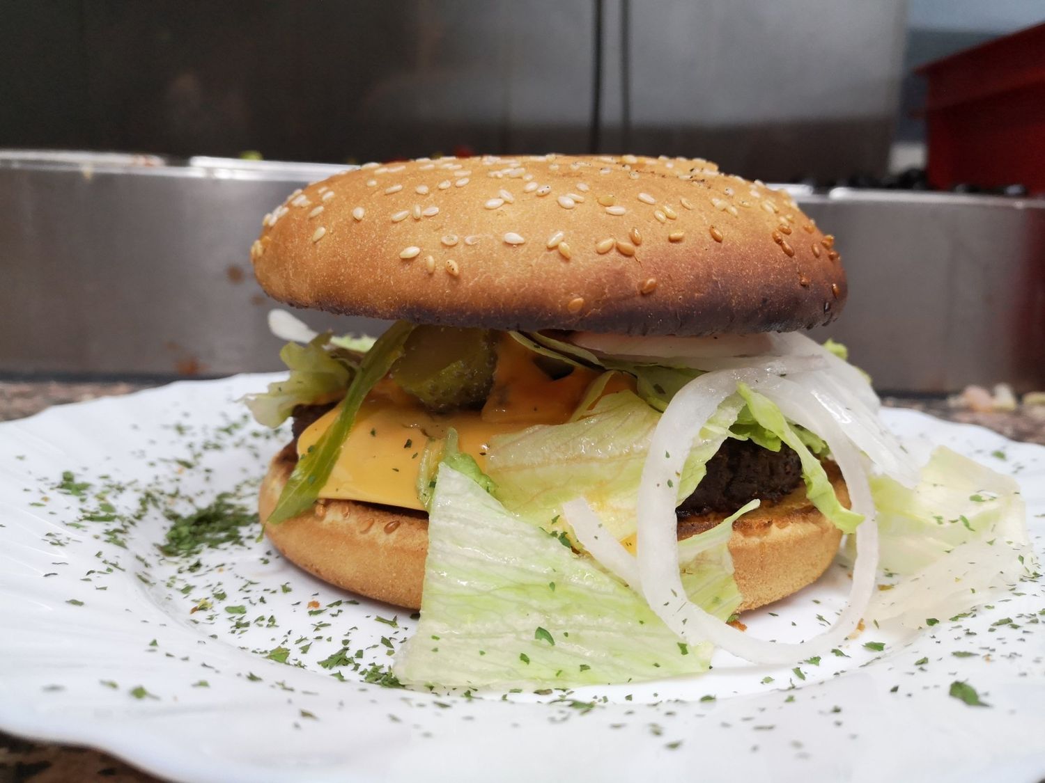 Chili -Cheese Burger