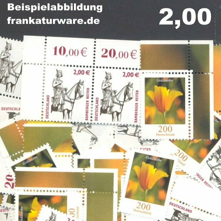 2,00 Briefmarken - 100 Stück