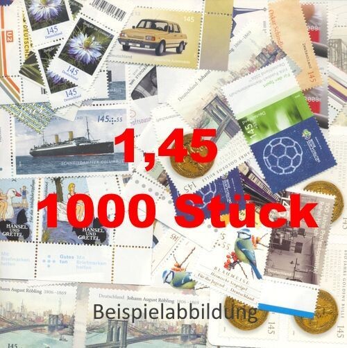 1,45 Briefmarken - D) 1.000 Stück ANGEBOT