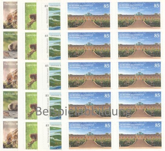 Deutsche Post Briefmarken 20x 0,95€ - Selbstklebend Für Standardbriefe Bis 20g