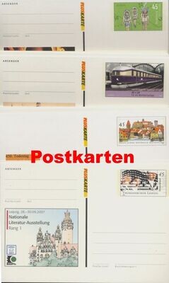 0,45 Postkarten mit Motiv - 100 Stück