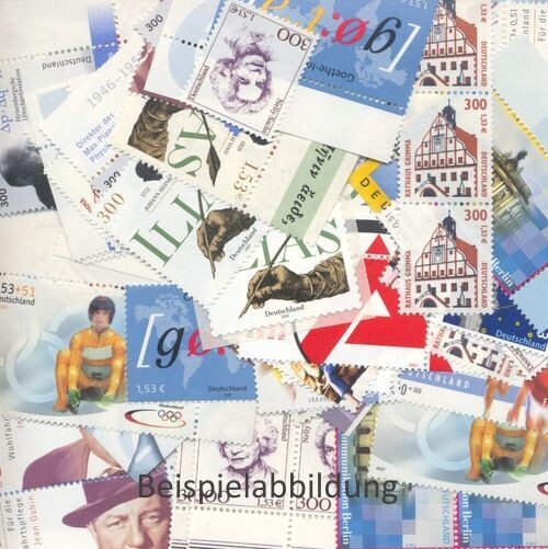 1,53 Briefmarken - A) 100 Stück