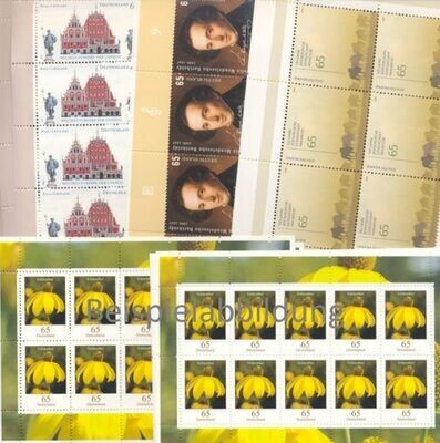 0,65 Briefmarken - 100 Stück in Bogen