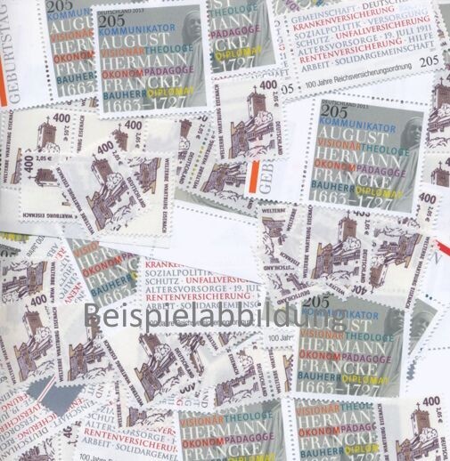 2,05 Briefmarken - 100 Stück