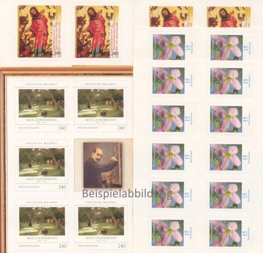 2,55 Briefmarken - 100 Stück Kombination selbstklebend