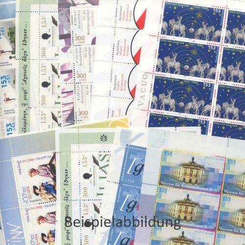 1,53 Briefmarken - B) 100 Stück in Bogen