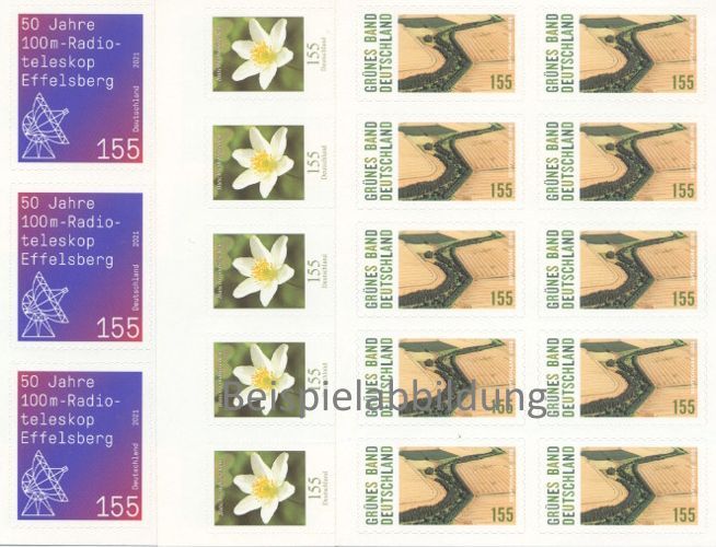 1,55 Briefmarken - H) Selbstklebend 10 Stück im Markenset 1,55 Briefmarken - H) Selbstklebend 10 Stück im Markenset
