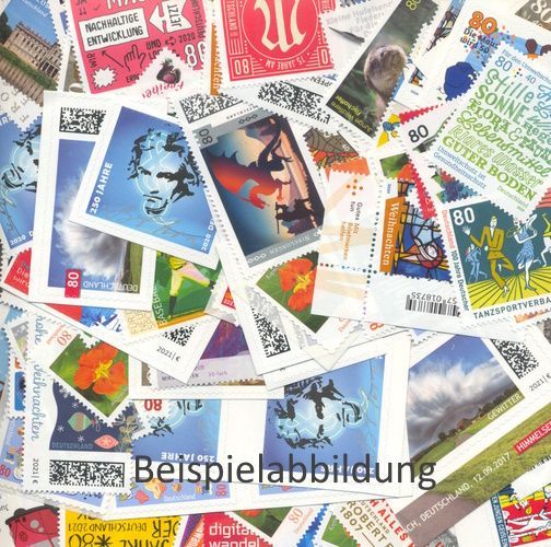 0,80 Briefmarken - A) 100 Stück