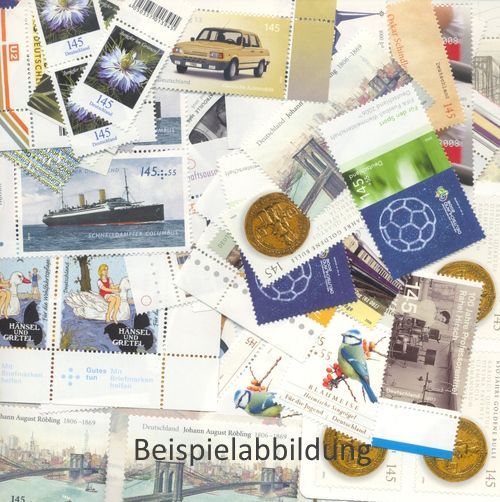 1,45 Briefmarken - A) 100 Stück