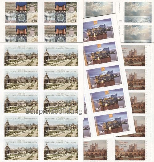 1,45 Briefmarken - H) Selbstklebend 10 Stück im Markenset 1,45 Briefmarken - H) Selbstklebend 10 Stück im Markenset