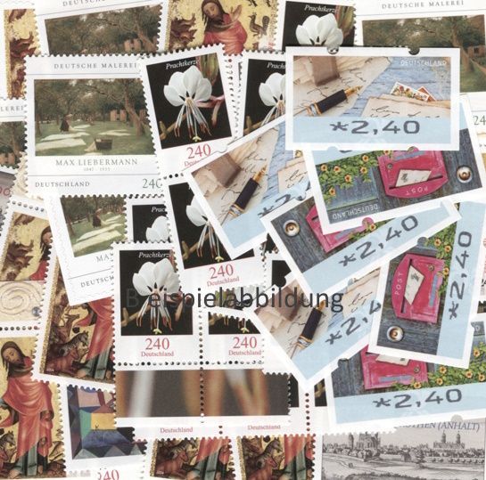 2,40 Briefmarken - 100 Stück
