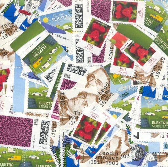 1,90 Briefmarken - 100 Stück