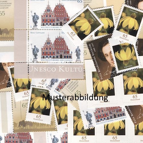 0,65 Briefmarken - 100 Stück 0,65 Briefmarken - 100 Stück