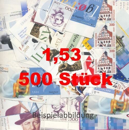 1,53 Briefmarken - C) 500 Stück ANGEBOT 1,53 Briefmarken - C) 500 Stück ANGEBOT