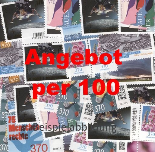3,70 Briefmarken - 100 Stück ANGEBOT