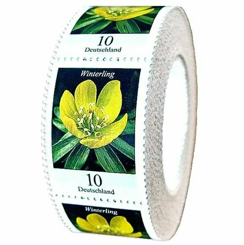 0,10 Briefmarken - 500 Stück Rolle Tulpe
