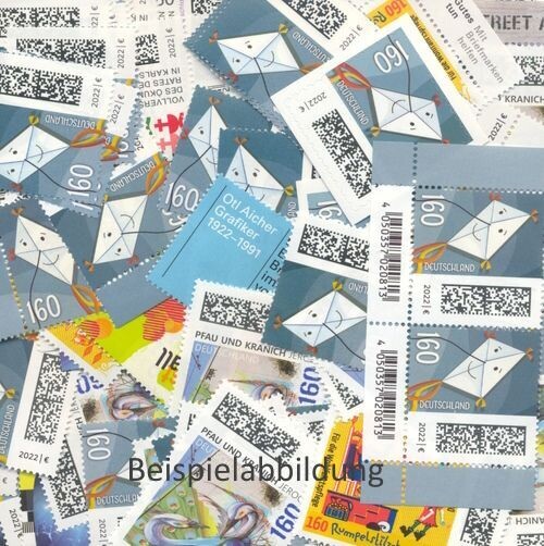 1,60 Briefmarken - A) 100 Stück
