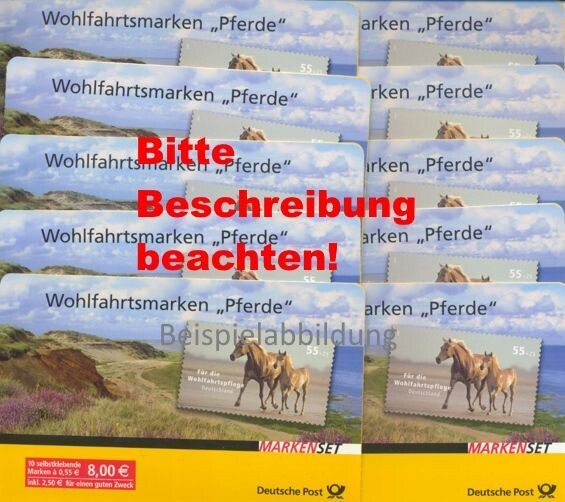 0,55 Briefmarken - L) Selbstklebend 100 Stück in Markensets Pferde BITTE LESEN! 0,55 Briefmarken - L) Selbstklebend 100 Stück in Markensets Pferde BITTE LESEN!