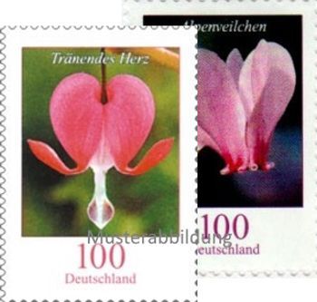 1,00 Briefmarken - A) 100 Stück Blumen 1,00 Briefmarken - A) 100 Stück Blumen