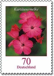 0,70 Briefmarken - C) 100 Stück Blumen 0,70 Briefmarken - C) 100 Stück Blumen