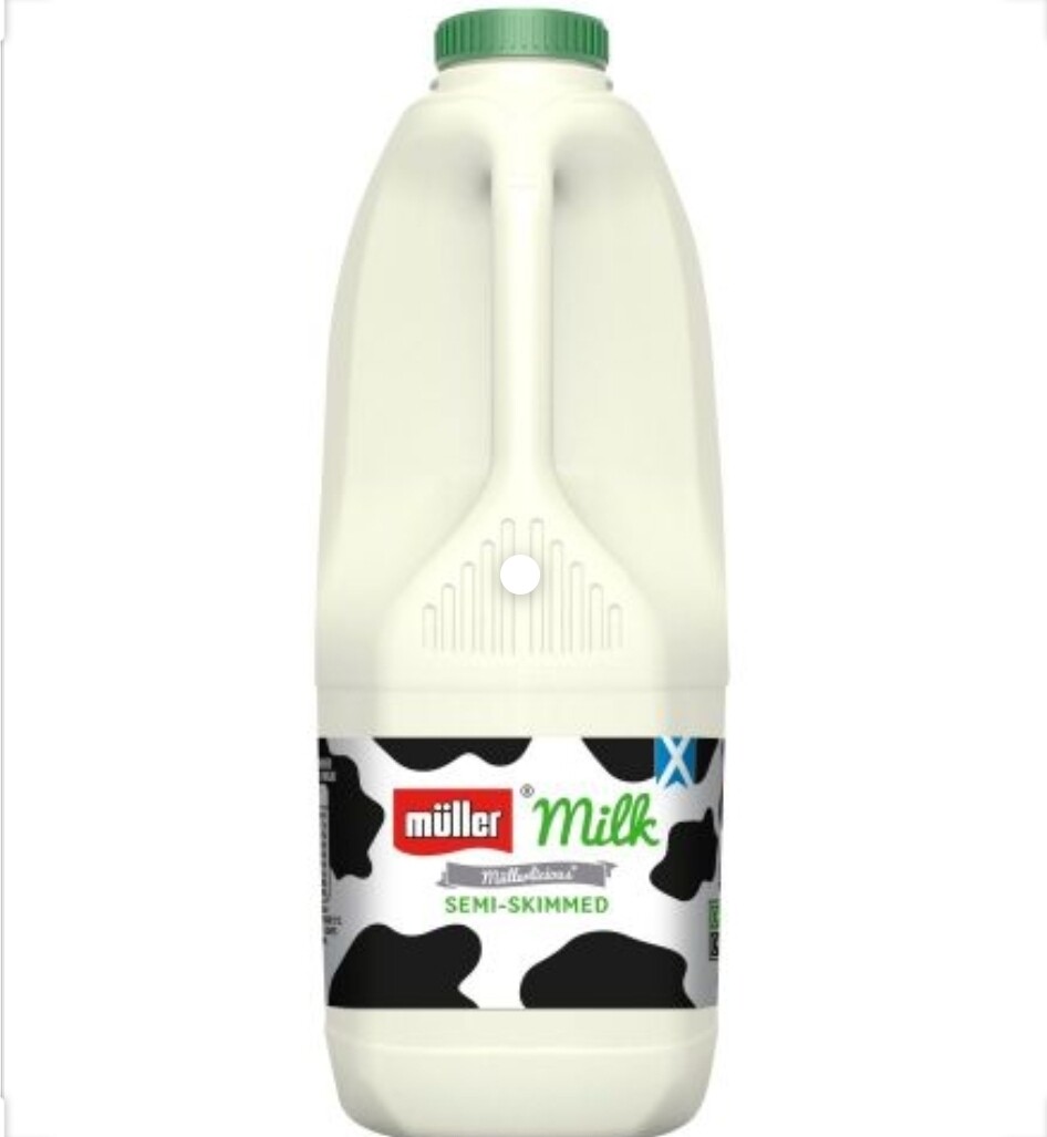 4 Pint Semi Skimmed Milk