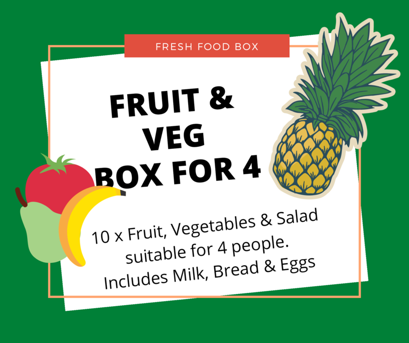 Fruit &amp; Veg Box for 4